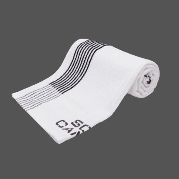 Scotty Cameron Other - Scotty Cameron - Vintage Caddie Towel Logo Black Stripe - NEW